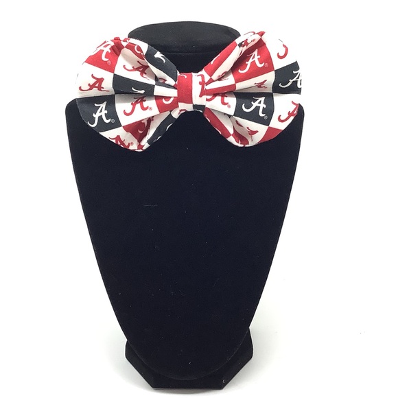 University of Alabama Handcrafted Bow Tie - 02 - Picture 5 of 13